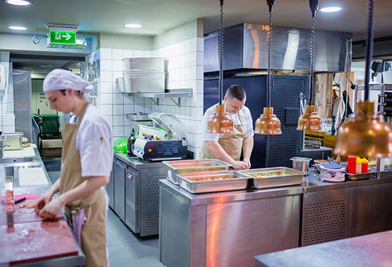 I want to put technology to work in my cloud kitchen