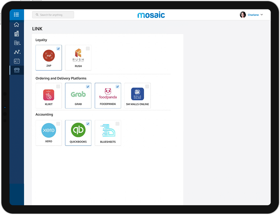 Seamless Integrations (Currently under development) - Mosaic Solutions